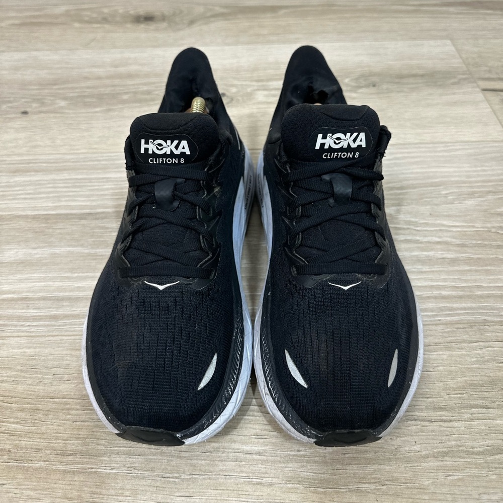 Hoka one one Clifton women size 7.5 black running shoe